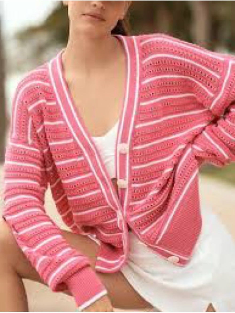 Varley Antonia Relaxed Cardigan Sweater